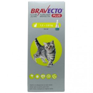 Bravecto Plus pisica 112mg